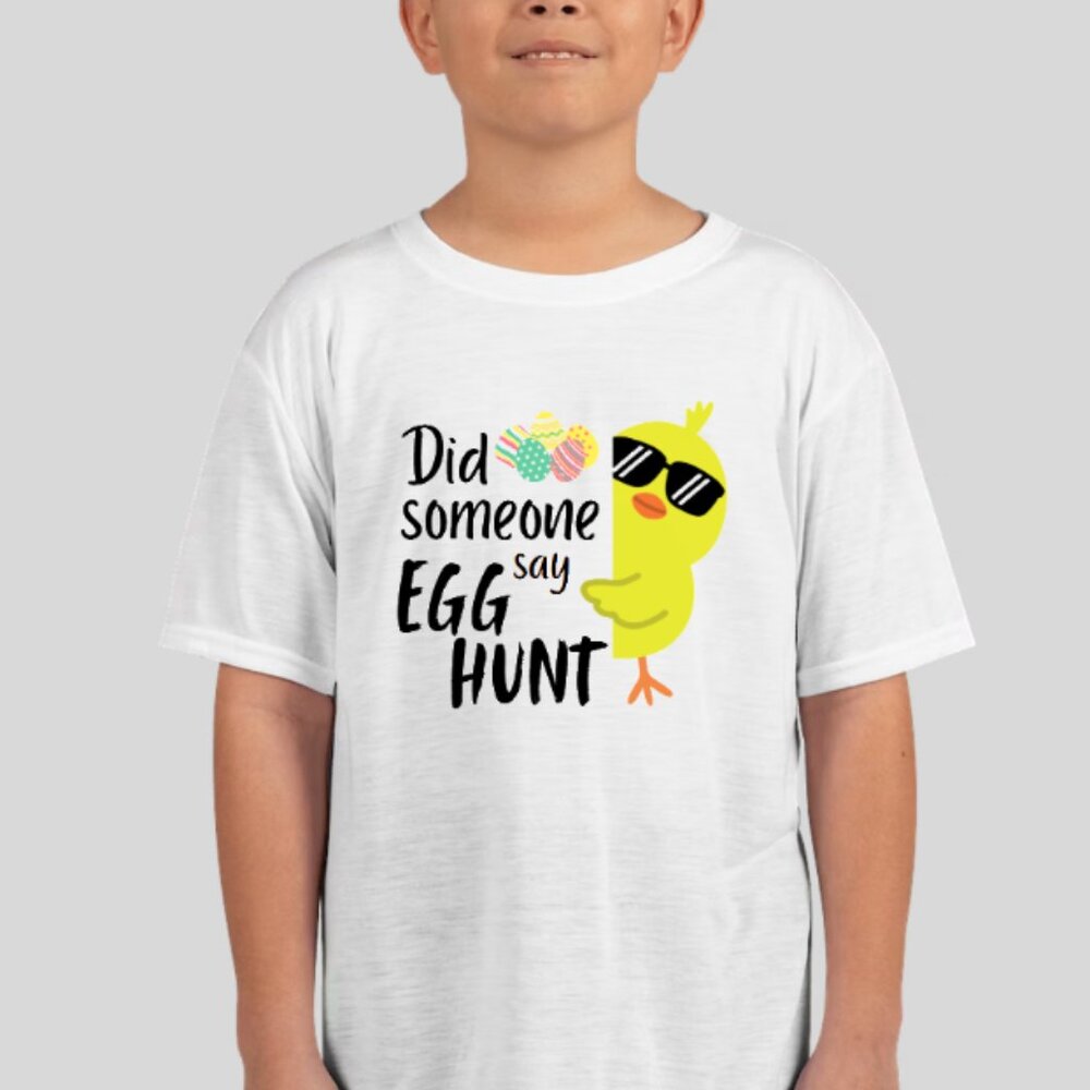 Egg Hunt Kids Custom T-Shirt